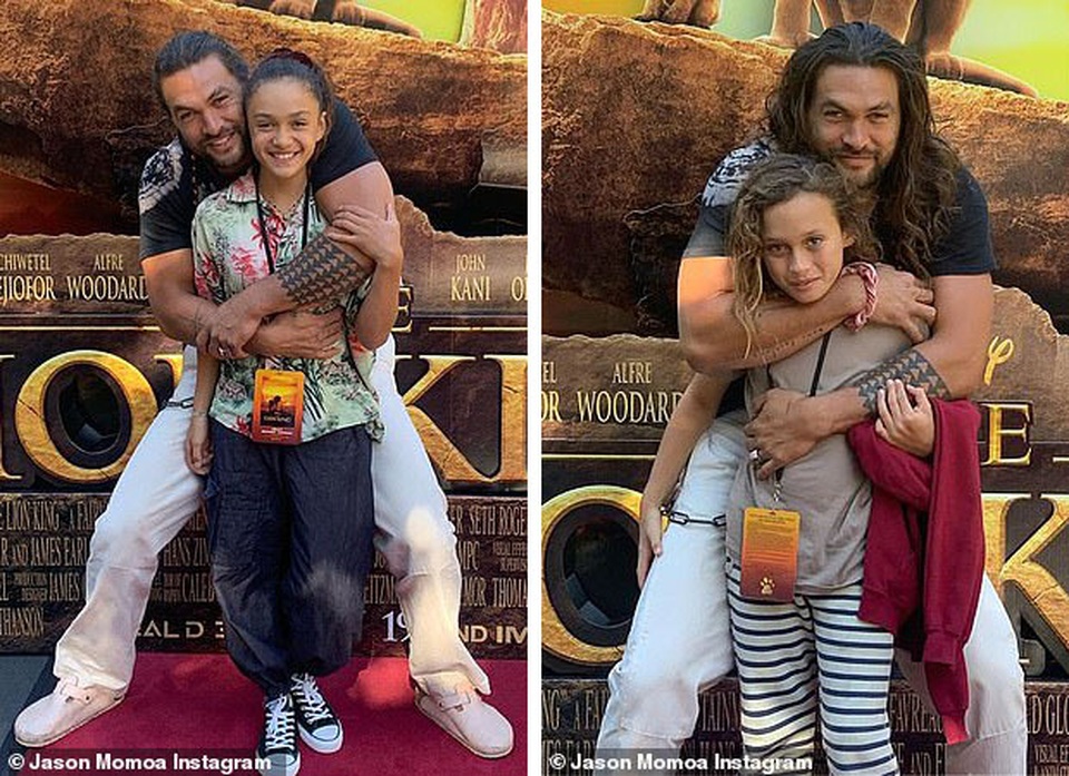 Jason Momoa burst into tears several times during a family screening of "The Lion King" - 2