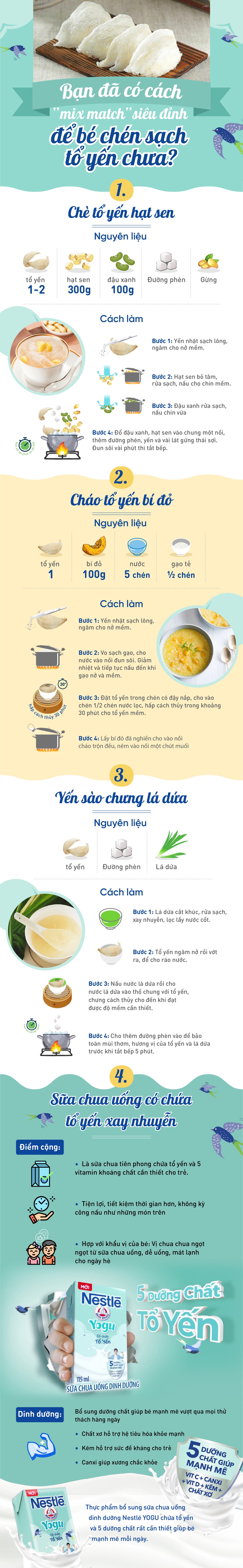 3 cách kết hợp siêu hay ho để bé chén sạch tổ yến mẹ không thể bỏ qua! - 1 3 cách kết hợp siêu hay ho để bé chén sạch tổ yến mẹ không thể bỏ qua! - 1
