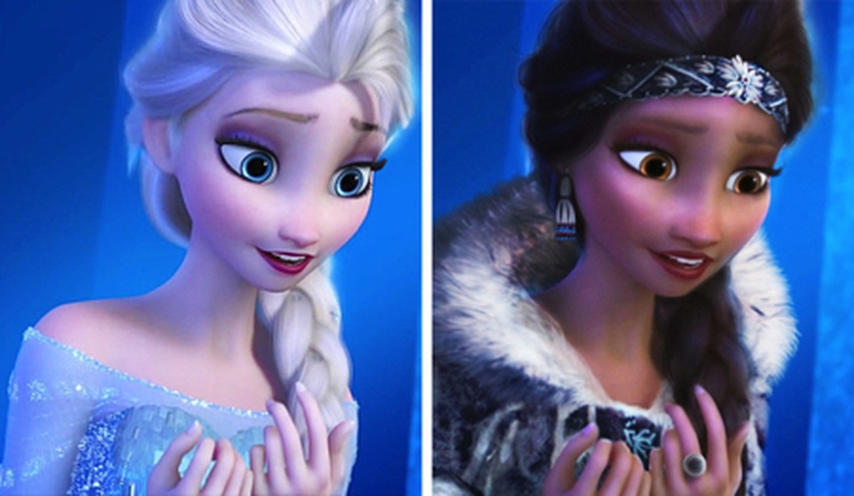Khi các nàng công chúa Disney không còn phân biệt màu da, sắc tộc - 1 Khi các nàng công chúa Disney không còn phân biệt màu da, sắc tộc - 1