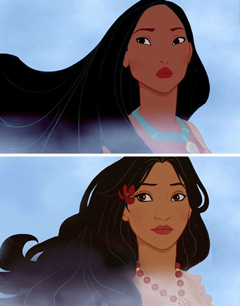 Khi các nàng công chúa Disney không còn phân biệt màu da, sắc tộc - 2 Khi các nàng công chúa Disney không còn phân biệt màu da, sắc tộc - 2