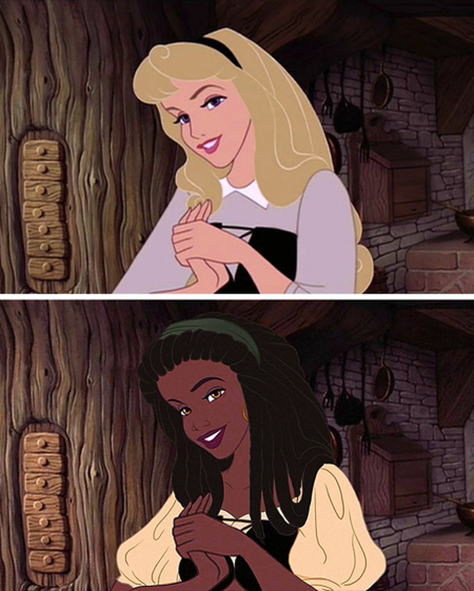 Khi các nàng công chúa Disney không còn phân biệt màu da, sắc tộc - 5 Khi các nàng công chúa Disney không còn phân biệt màu da, sắc tộc - 5