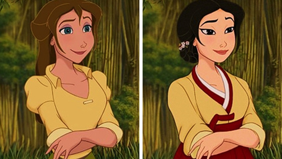 Khi các nàng công chúa Disney không còn phân biệt màu da, sắc tộc - 7 Khi các nàng công chúa Disney không còn phân biệt màu da, sắc tộc - 7