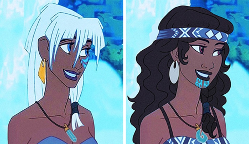 Khi các nàng công chúa Disney không còn phân biệt màu da, sắc tộc - 8 Khi các nàng công chúa Disney không còn phân biệt màu da, sắc tộc - 8