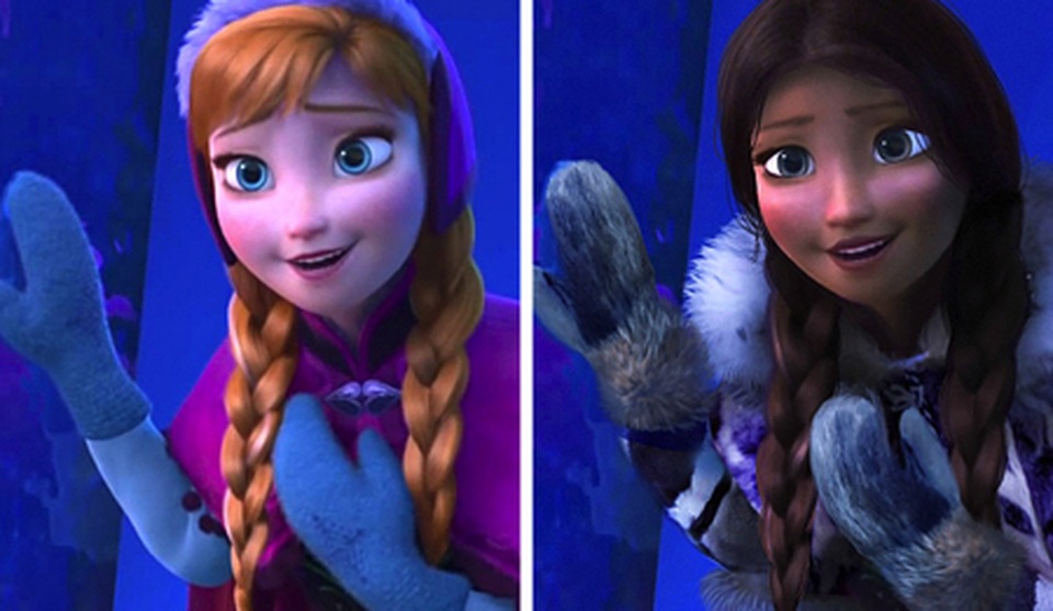 Khi các nàng công chúa Disney không còn phân biệt màu da, sắc tộc - 9 Khi các nàng công chúa Disney không còn phân biệt màu da, sắc tộc - 9