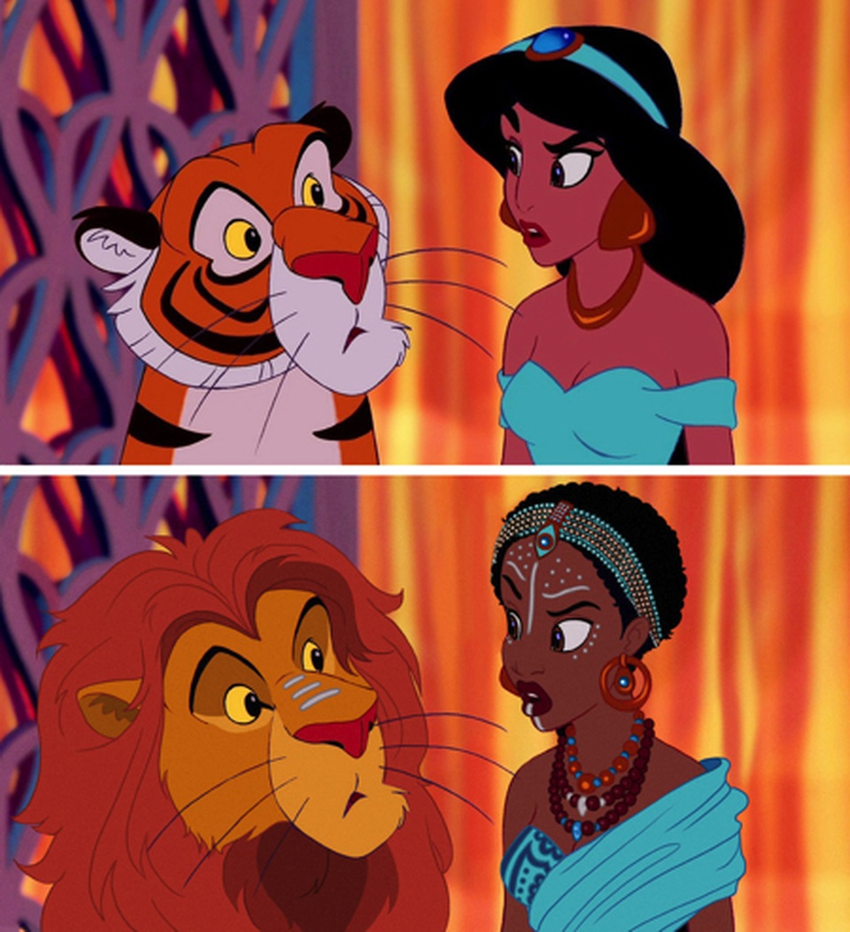 Khi các nàng công chúa Disney không còn phân biệt màu da, sắc tộc - 12 Khi các nàng công chúa Disney không còn phân biệt màu da, sắc tộc - 12