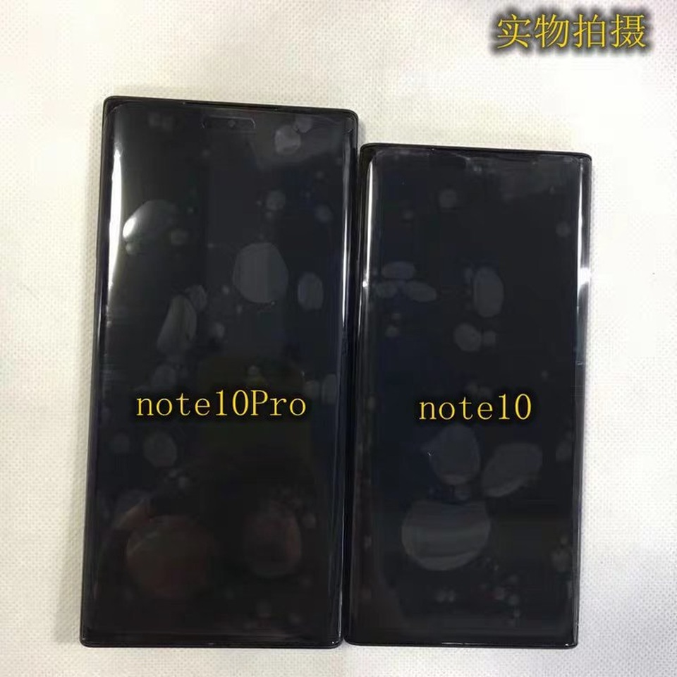 Ảnh thực tế bộ đôi Galaxy Note10 lộ diện, hé lộ thiết kế mới - 1 Ảnh thực tế bộ đôi Galaxy Note10 lộ diện, hé lộ thiết kế mới - 1
