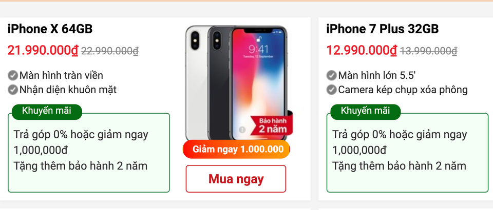 Sức mua thấp, nhiều hệ thống tiếp tục giảm giá iPhone - 1