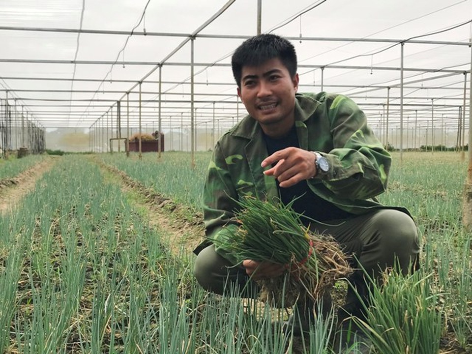 Lãng tử 9X xứ Thanh bỏ lương “khủng” về làng trồng...hành - 1 Lãng tử 9X xứ Thanh bỏ lương “khủng” về làng trồng...hành - 1