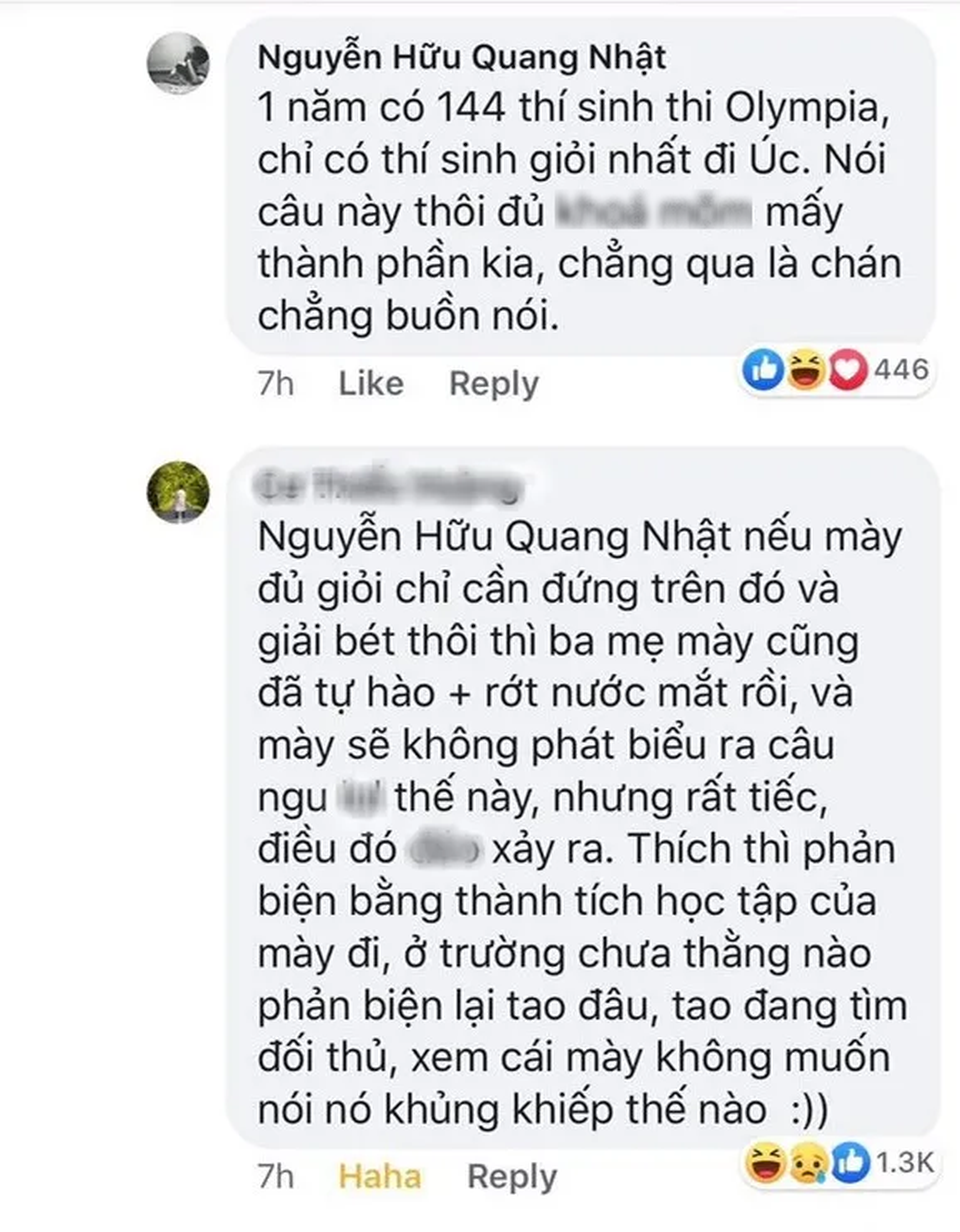 Thí sinh chung kết Olympia 2018 biện luận cực gắt khiến dân mạng nể phục - 1 Thí sinh chung kết Olympia 2018 biện luận cực gắt khiến dân mạng nể phục - 1