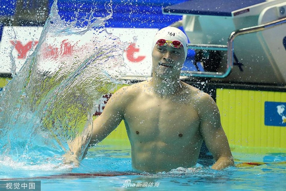 Sun Yang không thể giành HCV thứ ba ở giải bơi lội thế giới - 1 Sun Yang không thể giành HCV thứ ba ở giải bơi lội thế giới - 1