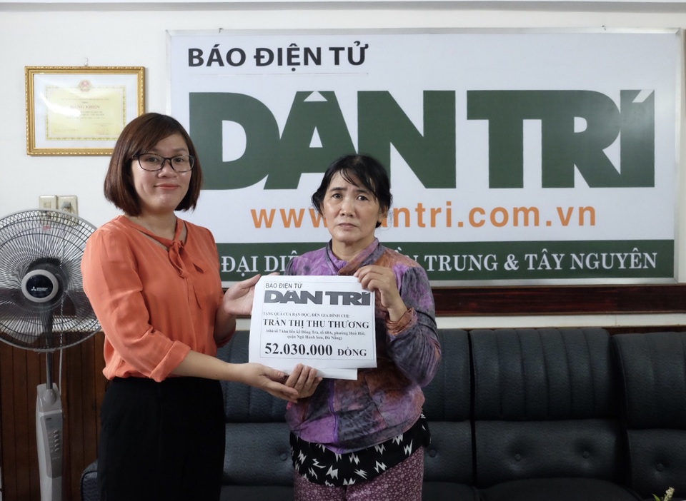 Mẹ đơn thân nuôi con bại não: “Tôi chưa từng cầm trên tay số tiền lớn như này” - 1 Mẹ đơn thân nuôi con bại não: “Tôi chưa từng cầm trên tay số tiền lớn như này” - 1