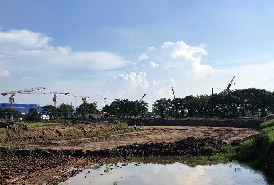 Những đoạn đường đua F1 đầu tiên tại Hà Nội đã thành hình - 2 Những đoạn đường đua F1 đầu tiên tại Hà Nội đã thành hình - 2