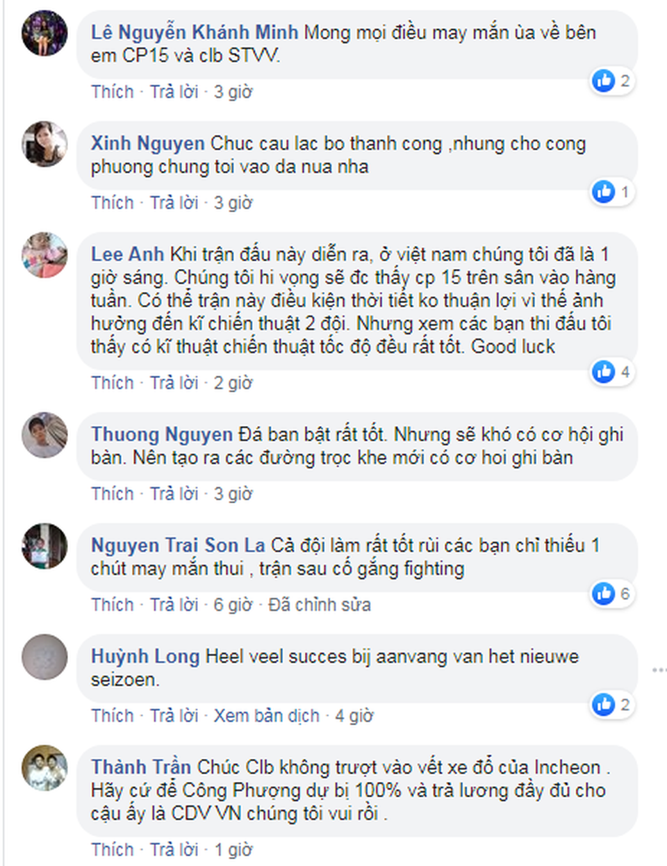 CĐV Việt Nam an ủi CLB Sint Truidense dù Công Phượng không ra sân - 2 CĐV Việt Nam an ủi CLB Sint Truidense dù Công Phượng không ra sân - 2