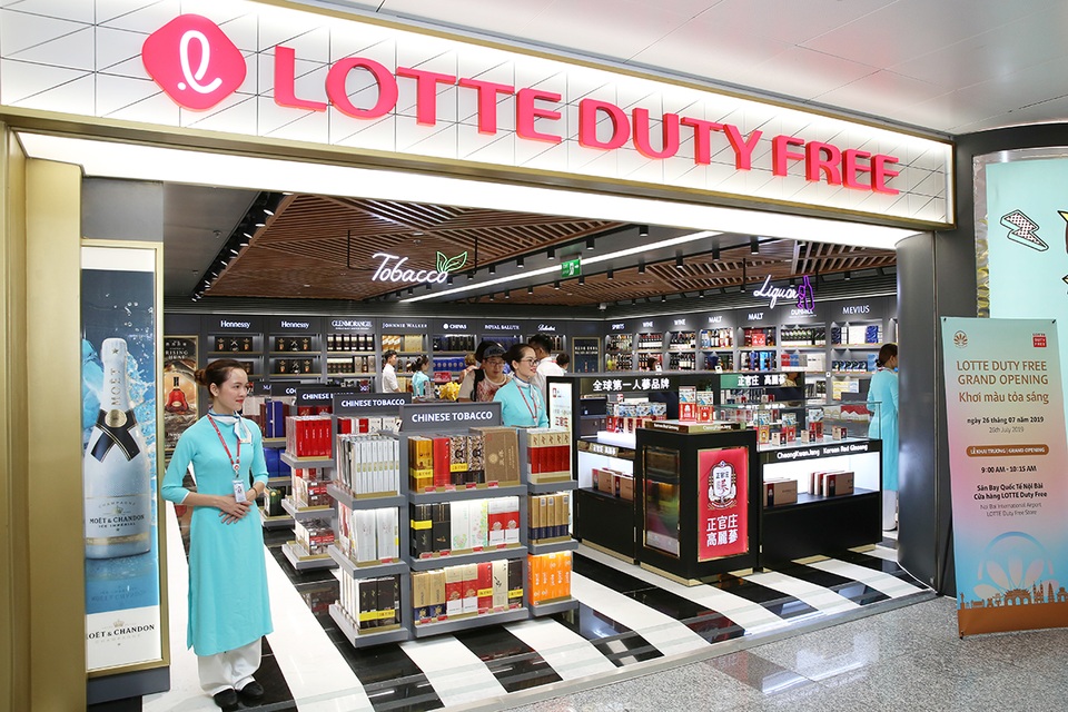 Lotte Duty Free khai trương tại sân bay quốc tế Hà Nội - 4 Lotte Duty Free khai trương tại sân bay quốc tế Hà Nội - 4