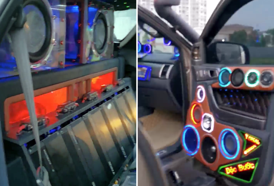  Ford Everest độ loa siêu khủng gây choáng váng cộng đồng mạng - 3