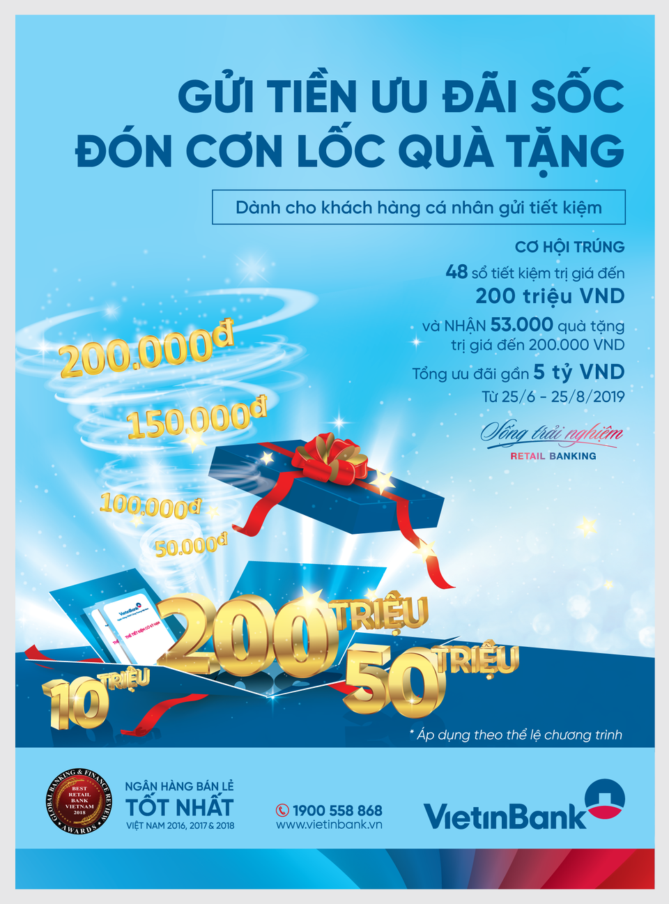 Hàng chục nghìn khách hàng hưởng ưu đãi khi gửi tiền tiết kiệm tại VietinBank - 1 Hàng chục nghìn khách hàng hưởng ưu đãi khi gửi tiền tiết kiệm tại VietinBank - 1