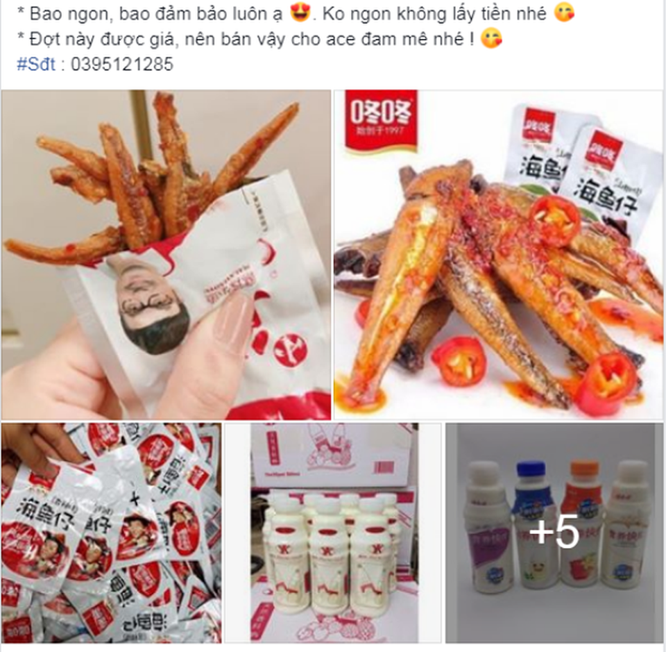 Đồ nhậu Trung Quốc bán đầy trên chợ mạng - 1 Đồ nhậu Trung Quốc bán đầy trên chợ mạng - 1