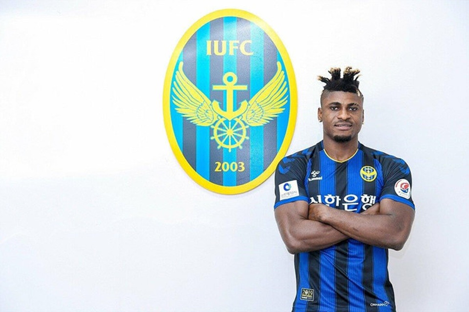 Incheon United chiêu mộ tiền đạo “lực điền” thay Công Phượng - 1 Incheon United chiêu mộ tiền đạo “lực điền” thay Công Phượng - 1
