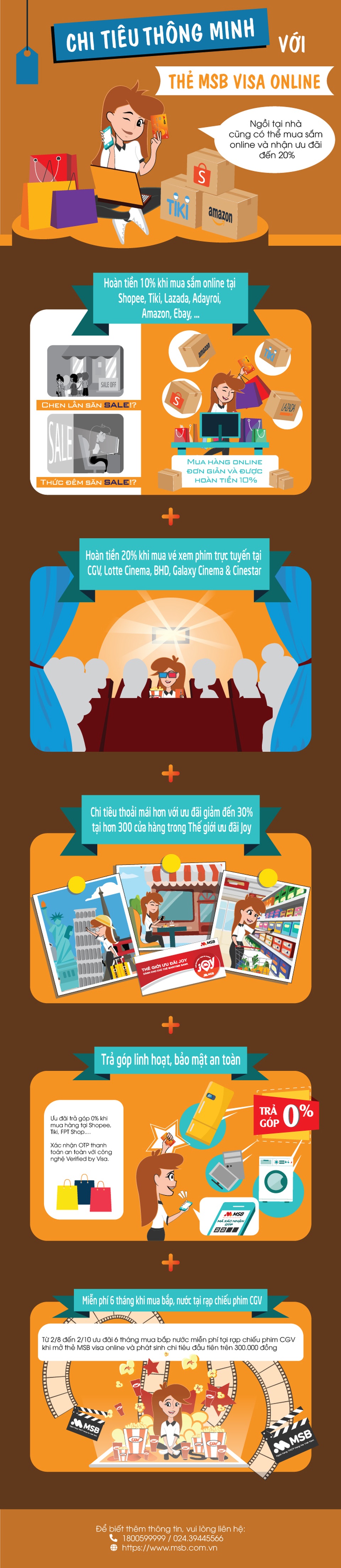 Hưởng ưu đãi mua sắm quanh năm, không cần canh sale - 1 Hưởng ưu đãi mua sắm quanh năm, không cần canh sale - 1