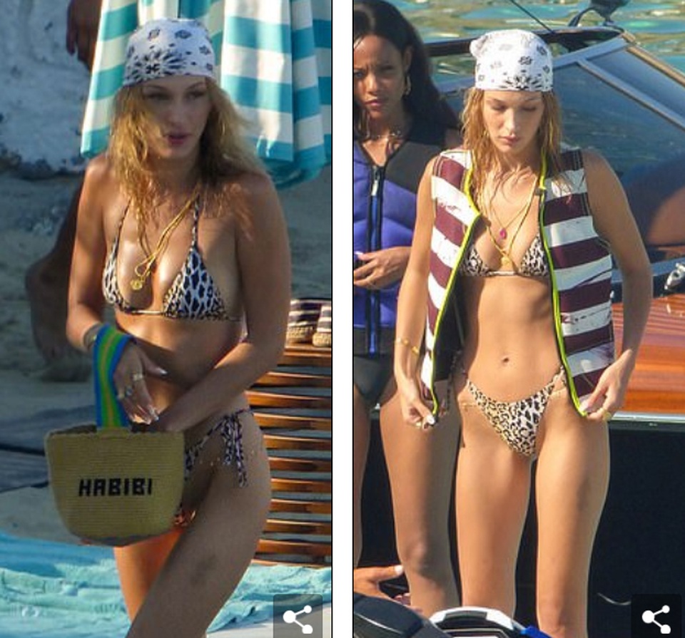 Gigi và Bella Hadid đùa giỡn với sóng biển Hi Lạp - 13 Gigi và Bella Hadid đùa giỡn với sóng biển Hi Lạp - 13