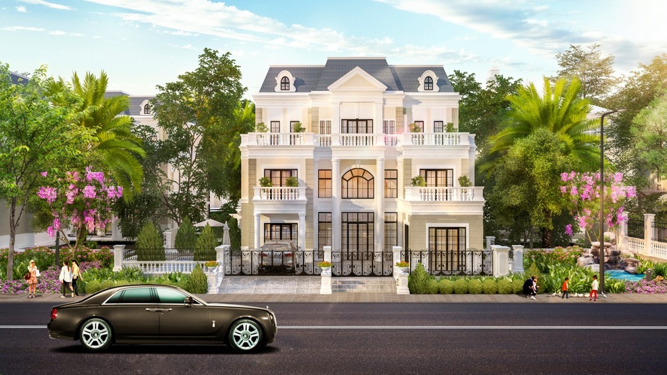 Phong cách bán cổ điển lên ngôi giữa kiến trúc Đông – Tây - 1 Phong cách bán cổ điển lên ngôi giữa kiến trúc Đông – Tây - 1