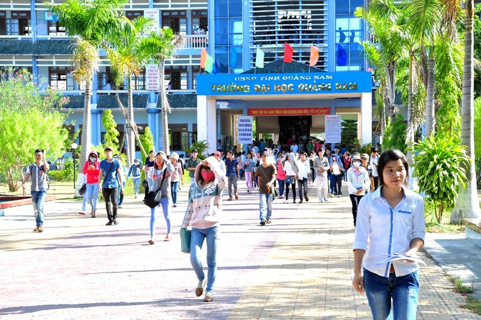 ĐH Quảng Nam công bố điểm xét tuyển ĐH Quảng Nam công bố điểm xét tuyển