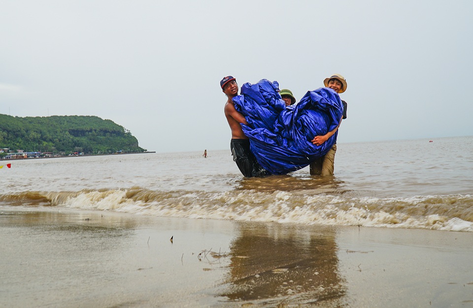 Hải Phòng cấp tập chuẩn bị đối phó bão số 3 đổ bộ - 7