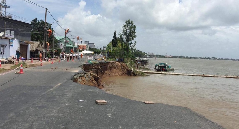 Bộ GTVT thông tin chính thức vụ quốc lộ 91 bị sạt lở xuống sông Hậu - 4