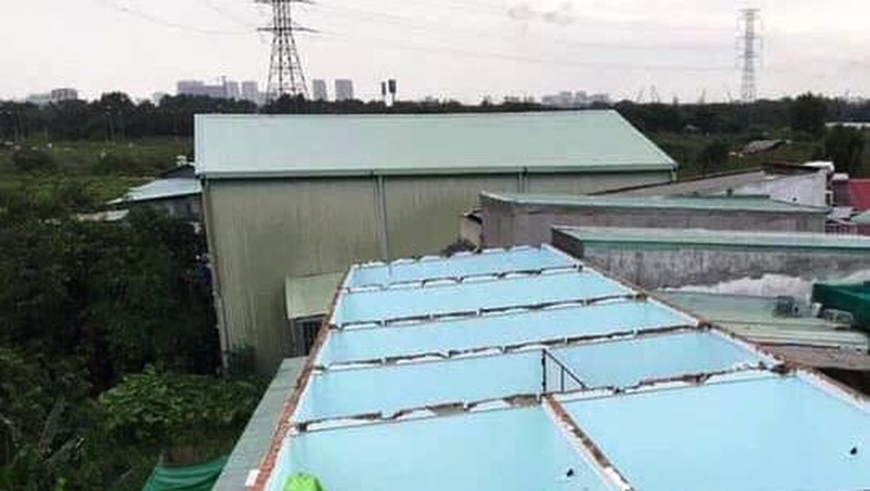 Nhà tốc mái, cây xanh, hàng rào ngã đổ… trong mưa giông kinh hoàng - 3 Nhà tốc mái, cây xanh, hàng rào ngã đổ… trong mưa giông kinh hoàng - 3