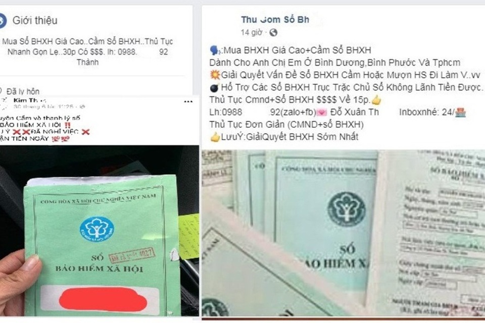 Mua bán, cầm cố sổ BHXH: Coi chừng mất tiền, mất quyền lợi - 1