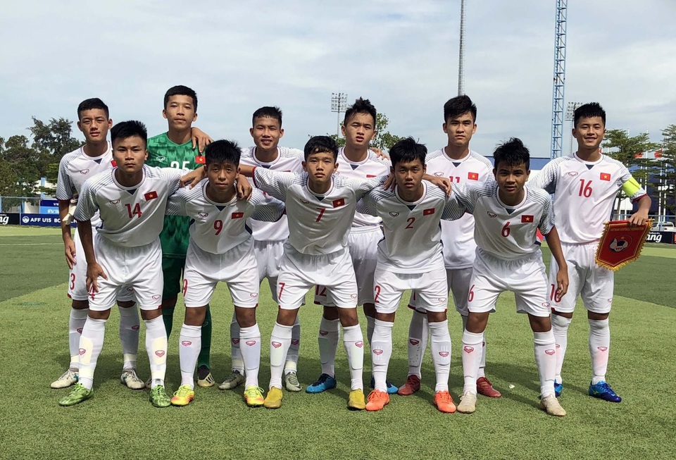 U15 Việt Nam thắng đậm Myanmar tại giải U15 Đông Nam Á 2019 - 1 U15 Việt Nam thắng đậm Myanmar tại giải U15 Đông Nam Á 2019 - 1