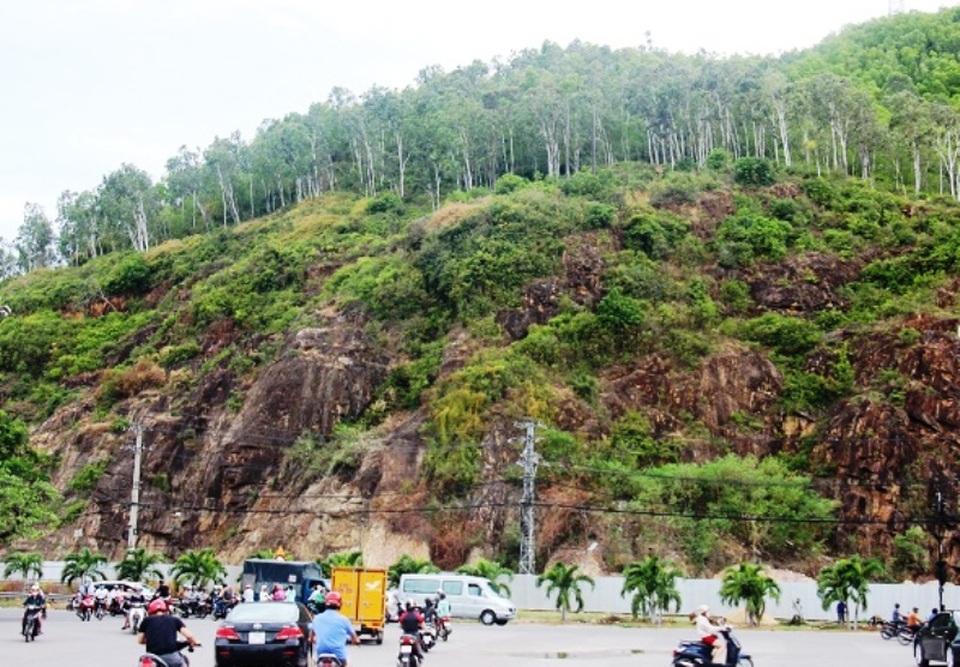 Bình Định tạc phù điêu “khủng” vào vách núi - 2