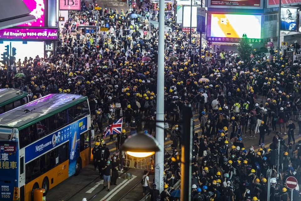 Đình công quy mô lớn tại Hong Kong, 200 chuyến bay bị hủy - 1 Đình công quy mô lớn tại Hong Kong, 200 chuyến bay bị hủy - 1