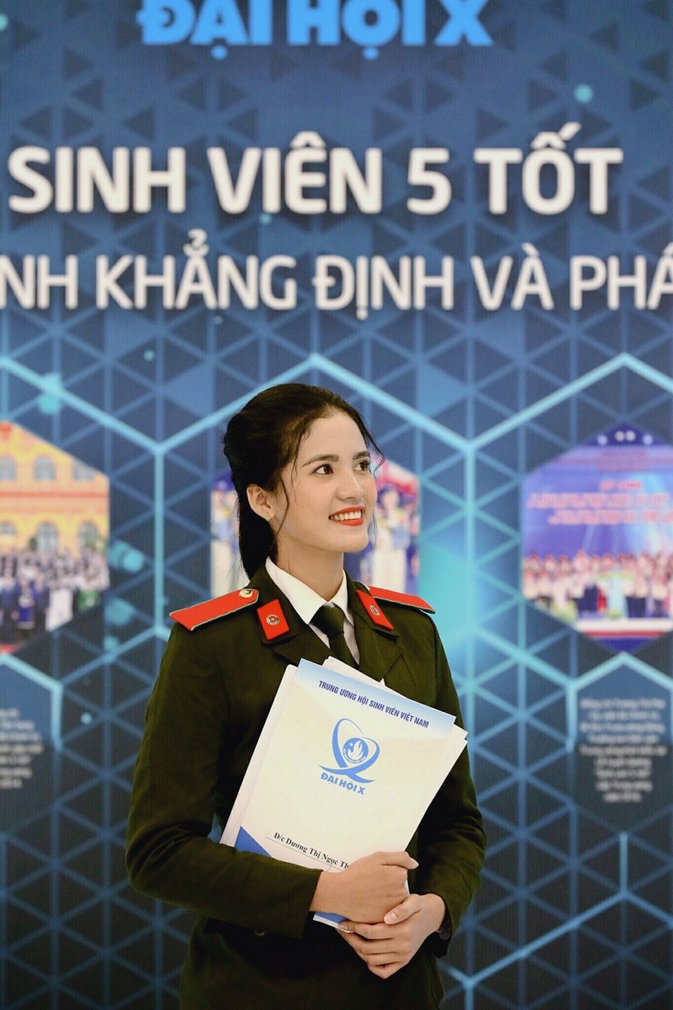Hoa khôi Đại học An ninh hãnh diện vì có nét đẹp đặc trưng của người Khmer - 1 Hoa khôi Đại học An ninh hãnh diện vì có nét đẹp đặc trưng của người Khmer - 1