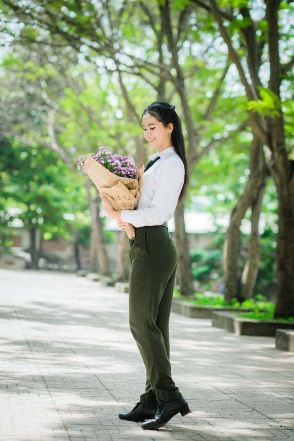 Hoa khôi Đại học An ninh hãnh diện vì có nét đẹp đặc trưng của người Khmer - 4 Hoa khôi Đại học An ninh hãnh diện vì có nét đẹp đặc trưng của người Khmer - 4