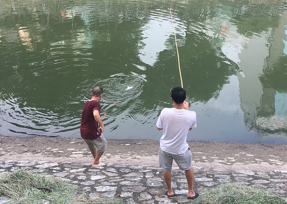 Dân câu kiếm cá sông Tô Lịch dễ như đi chơi - 2 Dân câu kiếm cá sông Tô Lịch dễ như đi chơi - 2