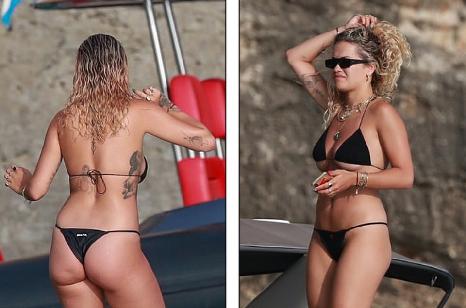 Rita Ora diện áo tắm táo bạo - 5 Rita Ora diện áo tắm táo bạo - 5