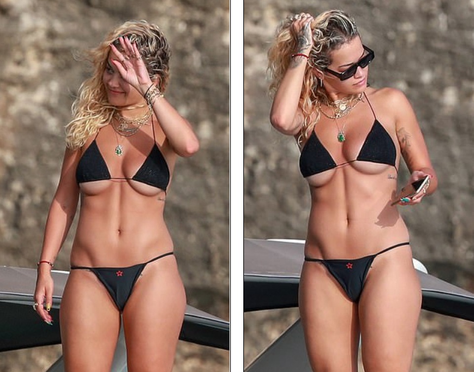 Rita Ora diện áo tắm táo bạo - 11 Rita Ora diện áo tắm táo bạo - 11