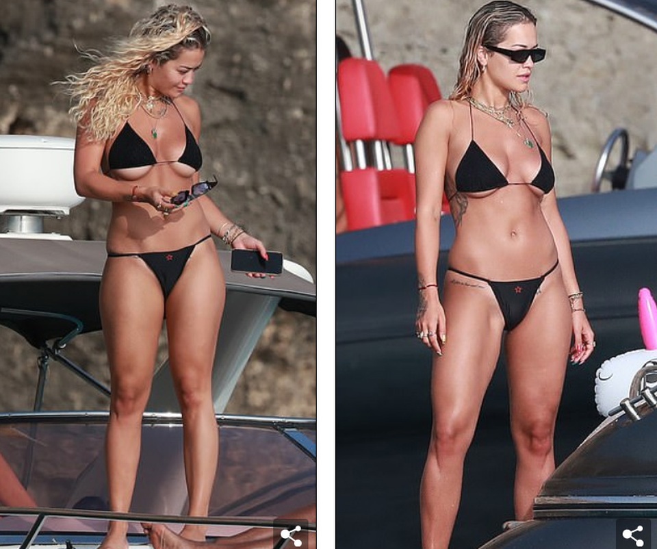 Rita Ora diện áo tắm táo bạo - 8 Rita Ora diện áo tắm táo bạo - 8