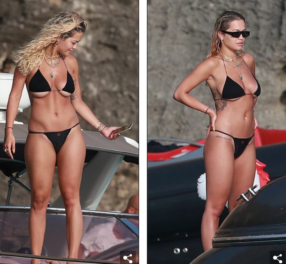 Rita Ora diện áo tắm táo bạo - 13 Rita Ora diện áo tắm táo bạo - 13