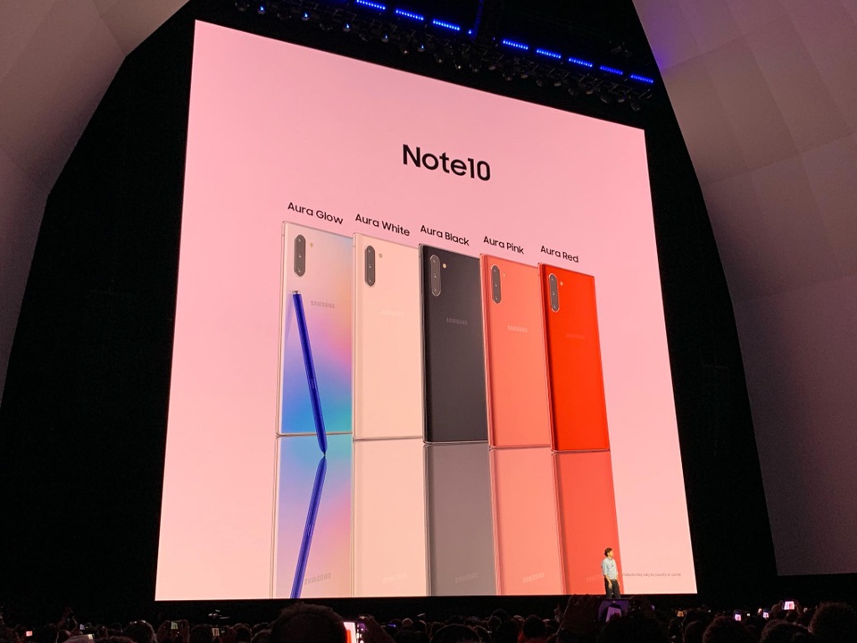 Samsung trình làng Galaxy Note10 với 2 phiên bản, giá từ 949 USD - 20 Samsung trình làng Galaxy Note10 với 2 phiên bản, giá từ 949 USD - 20