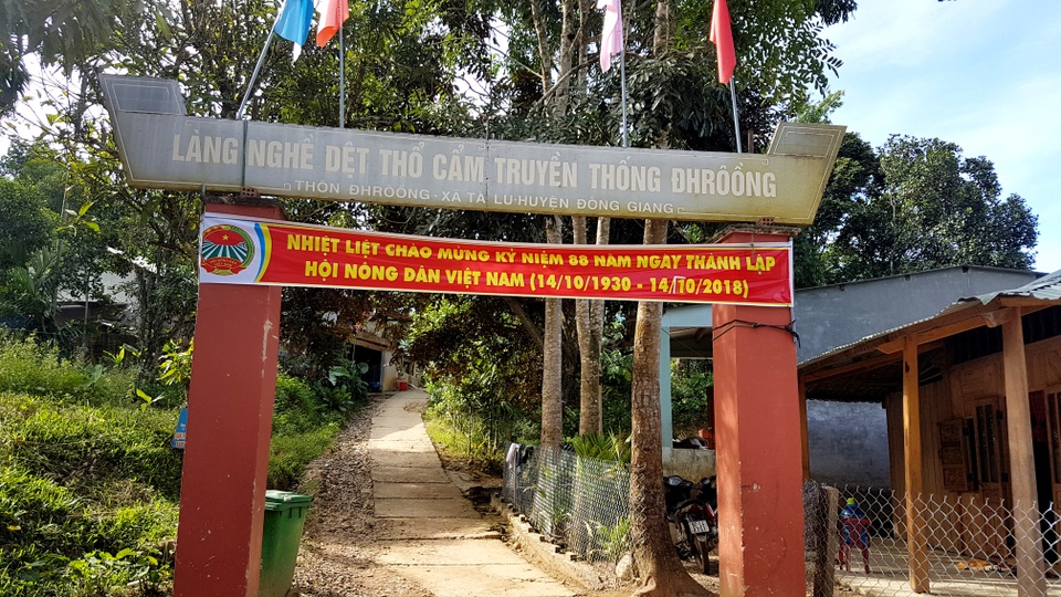 Chỗ đứng của thổ cẩm Việt Nam Chỗ đứng của thổ cẩm Việt Nam
