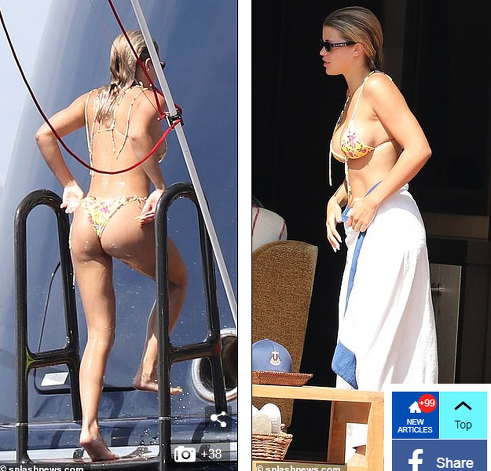 Sofia Richie vui đùa cùng bạn trai trên biển - 7 Sofia Richie vui đùa cùng bạn trai trên biển - 7