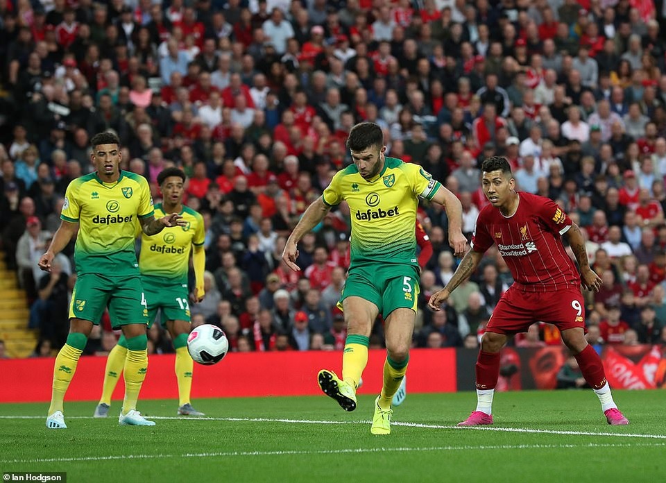 Liverpool vùi dập Norwich ngay trận khai màn Premier League - 2 Liverpool vùi dập Norwich ngay trận khai màn Premier League - 2