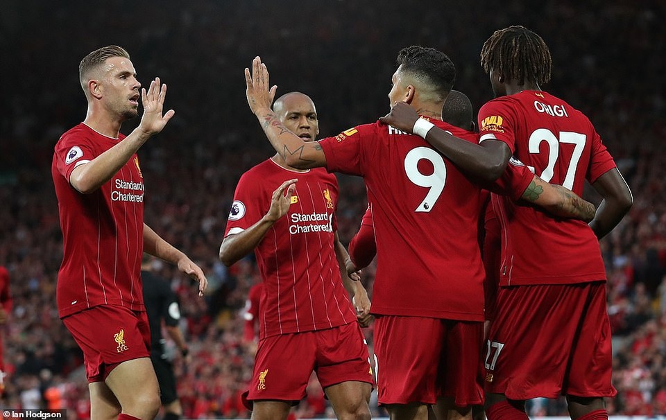 Liverpool vùi dập Norwich ngay trận khai màn Premier League - 1 Liverpool vùi dập Norwich ngay trận khai màn Premier League - 1
