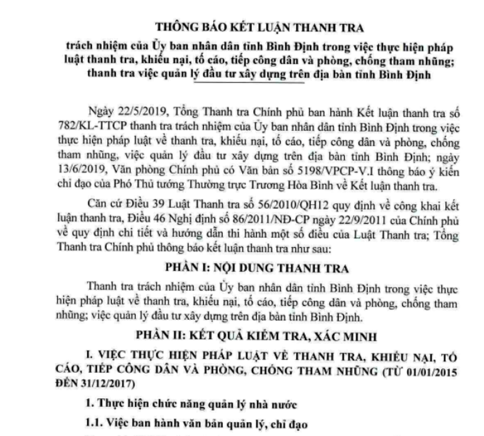“Lộ” 10 cán bộ, công chức ở Bình Định liên quan đến tham nhũng - 2 “Lộ” 10 cán bộ, công chức ở Bình Định liên quan đến tham nhũng - 2
