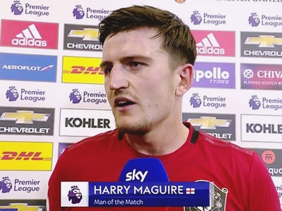 “Bom tấn” Harry Maguire nổ tưng bừng sau màn rực sáng ở trận gặp Chelsea - 1 “Bom tấn” Harry Maguire nổ tưng bừng sau màn rực sáng ở trận gặp Chelsea - 1