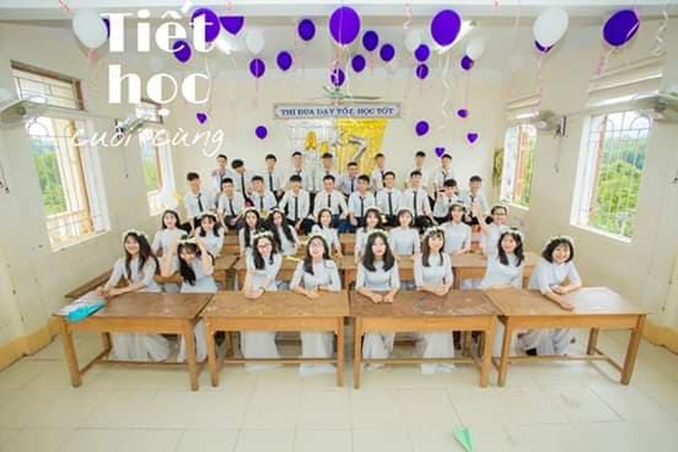 Lớp học trường làng 100% đậu đại học - 1 Lớp học trường làng 100% đậu đại học - 1