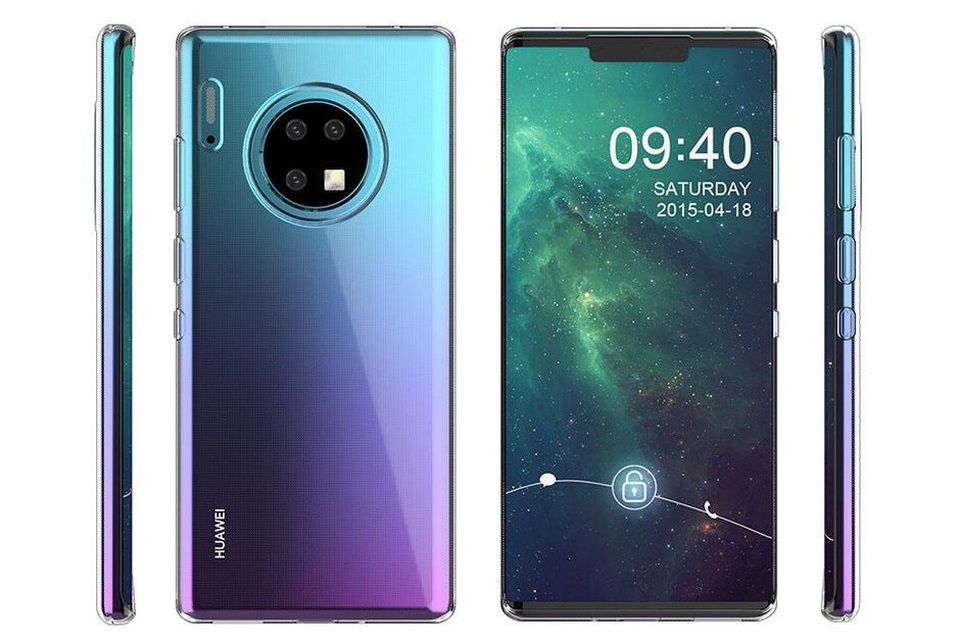 Lộ ảnh smartphone Huawei Mate 30 với thiết kế cụm camera tròn siêu độc - 1 Lộ ảnh smartphone Huawei Mate 30 với thiết kế cụm camera tròn siêu độc - 1