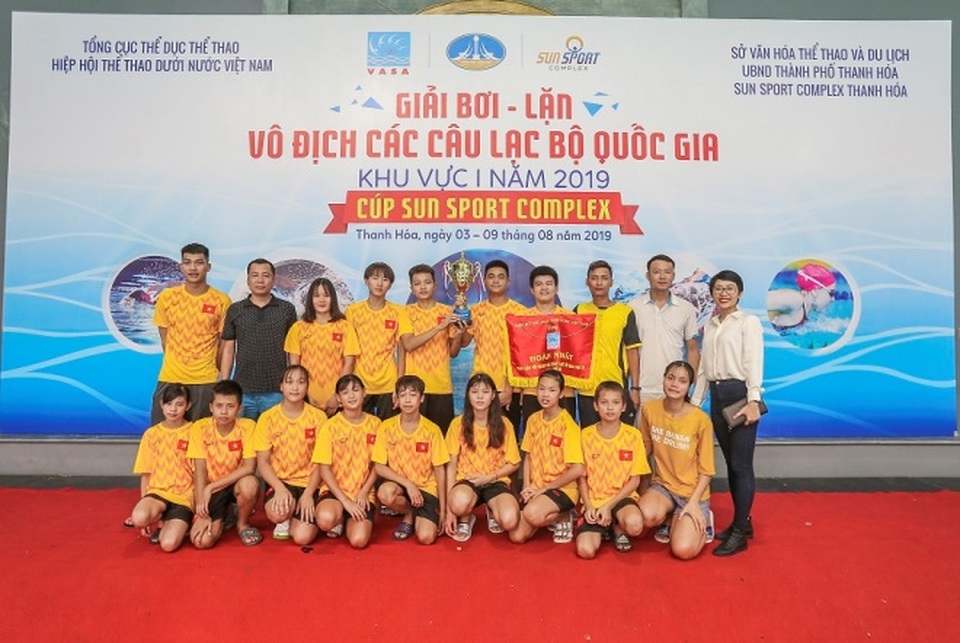 Đoàn Quảng Ninh giành giải Nhất Giải bơi lặn vô địch các CLB quốc gia khu vực 1 Cúp Sun Sport Complex 2019 - 1 Đoàn Quảng Ninh giành giải Nhất Giải bơi lặn vô địch các CLB quốc gia khu vực 1 Cúp Sun Sport Complex 2019 - 1